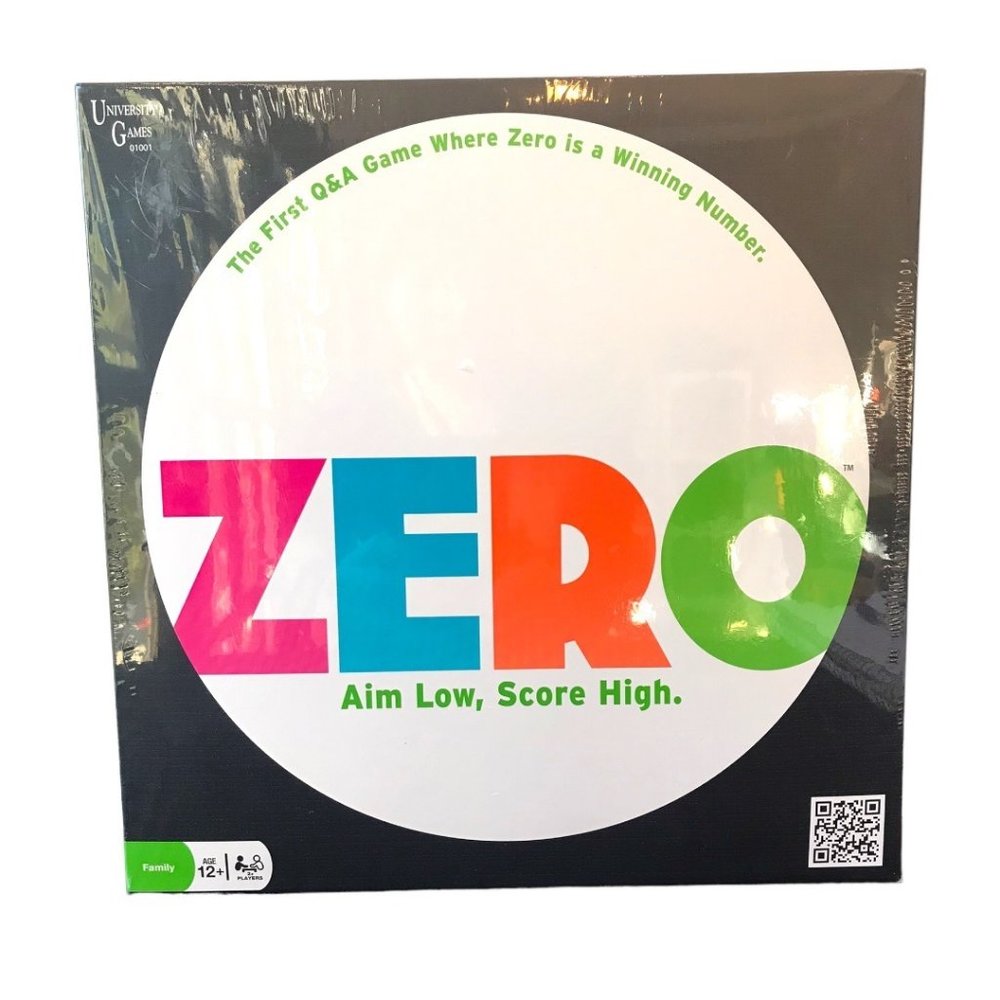 ZERO Board Game - Aim Low, Score High Q And A Game - For Ages 12 And Up